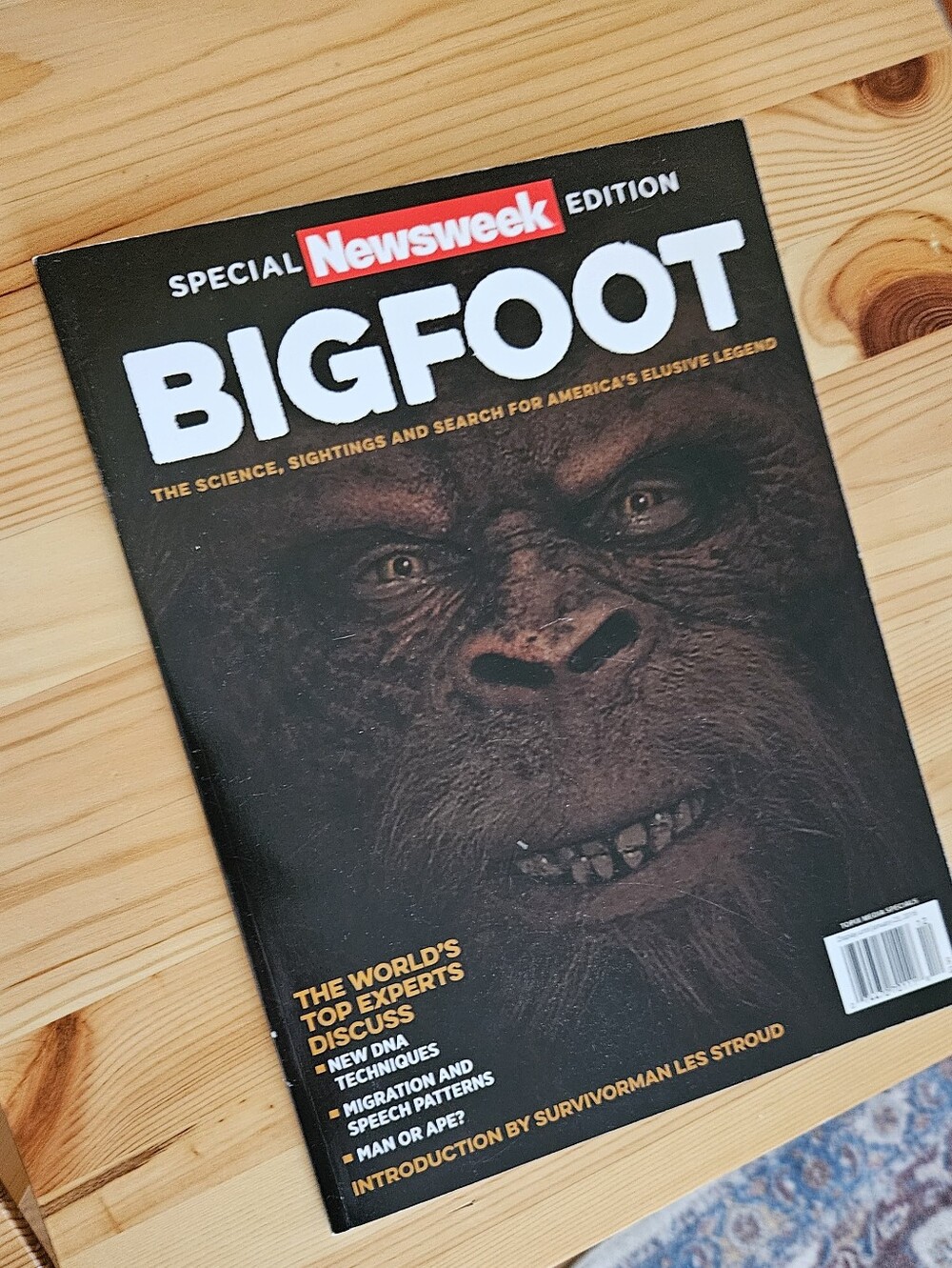 Newsweek Special Edition "BIGFOOT" Magazine - Black & Brown Cover 2016